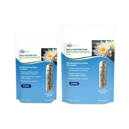 Aquascape Once-A-Year Pond Plant Fertilizer Capsules Pack of 6 - genuine Aquascape product