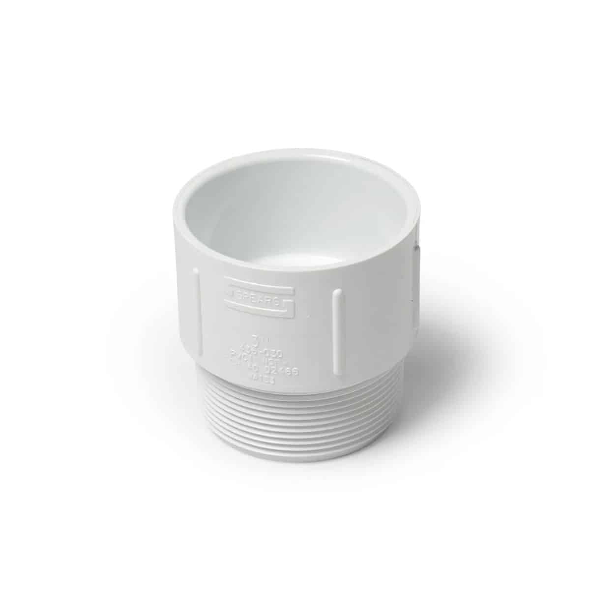 Aquascape PVC Male Adapter 3" MPT × 3" Slip