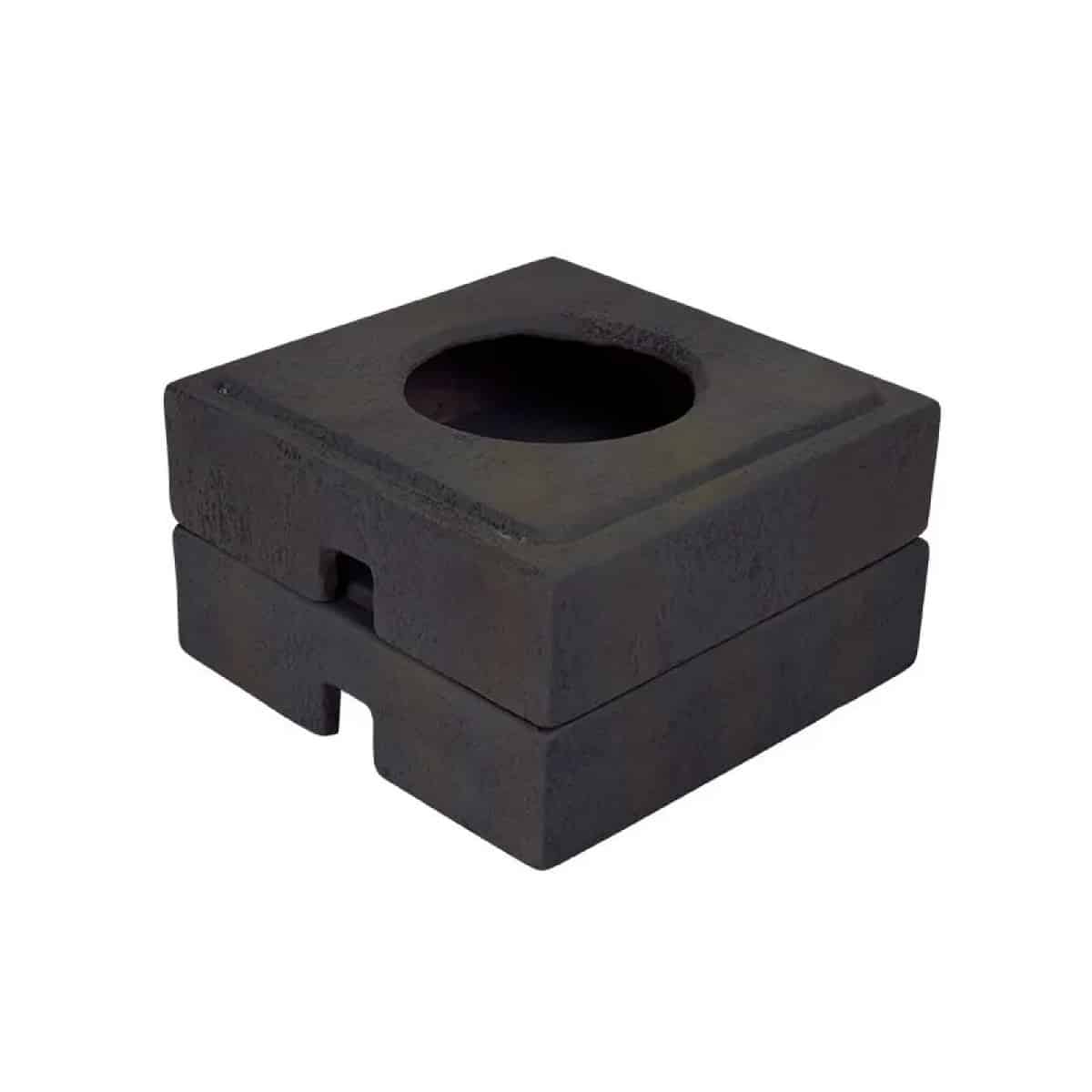 Aquascape Spillway Bowl Stand - Iron Ore - 4" H (10 cm) - 2-Pack