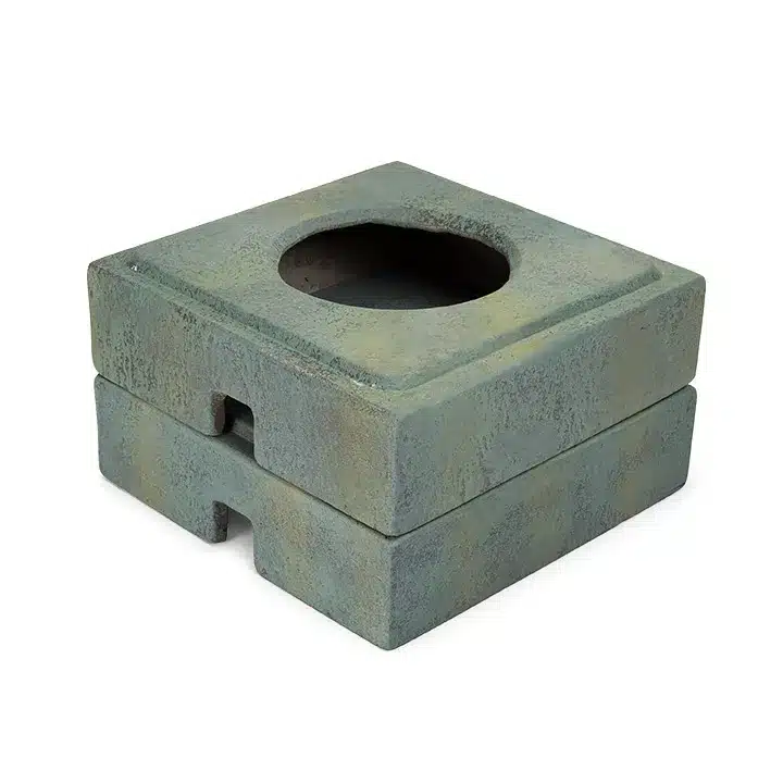 Aquascape Spillway Bowl Stand - Iron Ore - 4" H (10 cm) - 2-Pack official Aquascape image 4