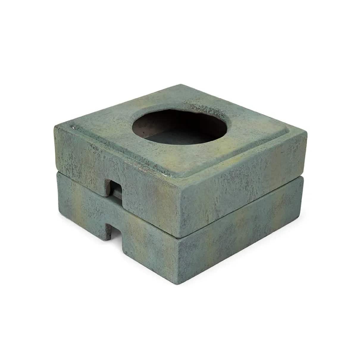Aquascape Spillway Bowl Stand - Patina - 4" H (10 cm) - 2-Pack