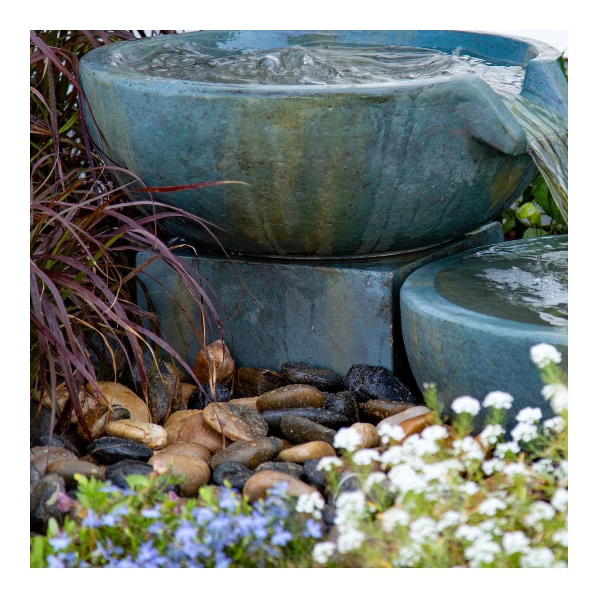 Aquascape Spillway Bowl Stand - Patina - 6" H (15 cm)