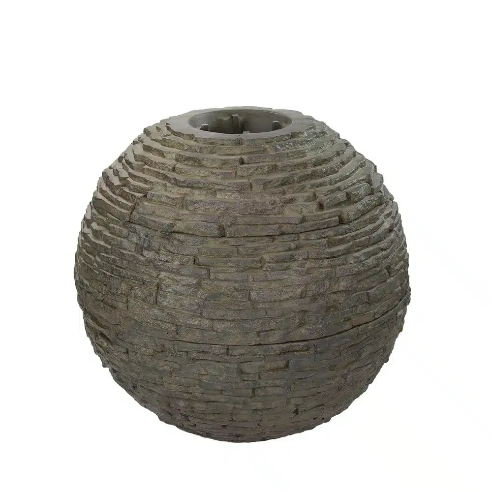 Aquascape Stacked Slate Sphere - 24" Diameter (61 cm) official Aquascape image 3