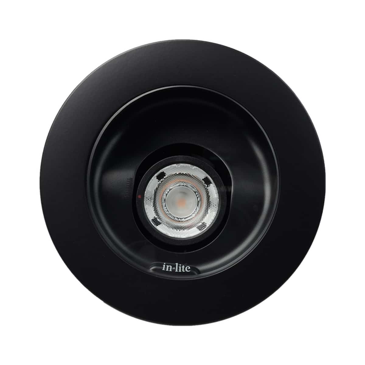 In-Lite BIG NERO 12V Tilting Recessed Uplight on a clean white background