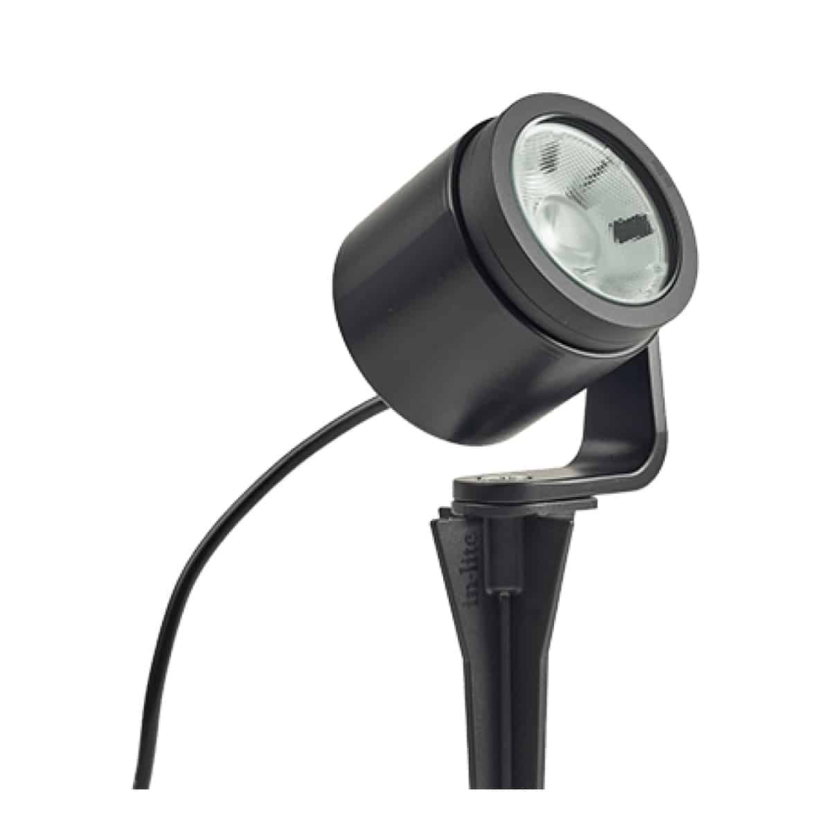 In-Lite BIG SCOPE Wide-Beam 12V Garden Spotlight on a clean white background