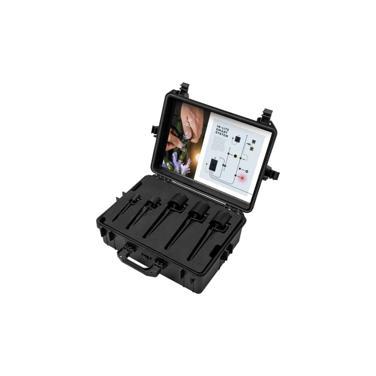 In-Lite LIGHT CASE Essential Demonstration Kit on a clean white background