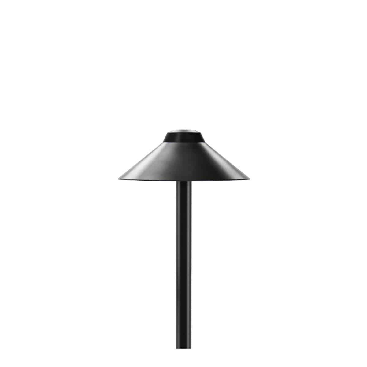 In-Lite NAIL LOW 12V Mushroom Bollard Light on a clean white background