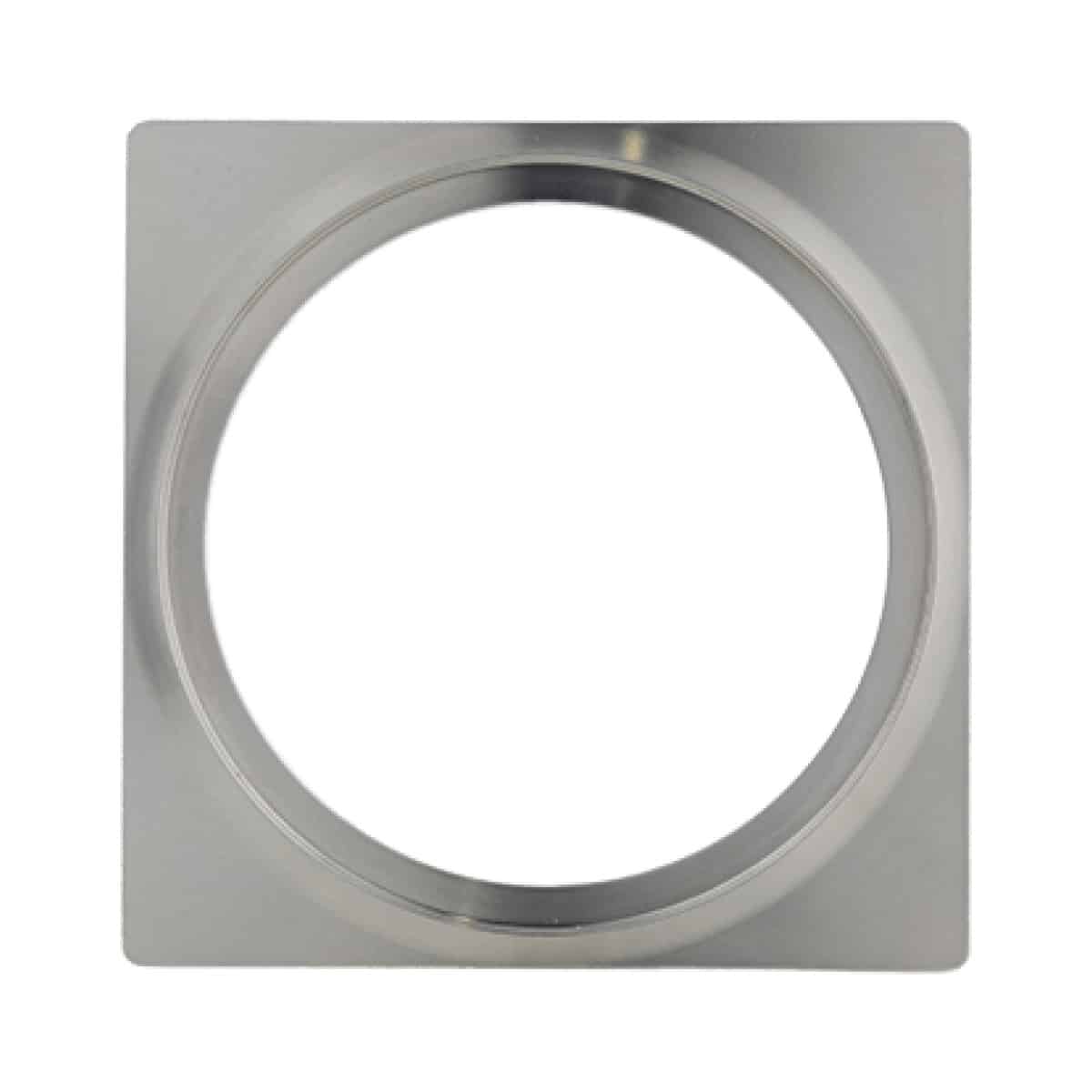 In-Lite PLATE 1 Square Recessed-Light Bezel on a clean white background