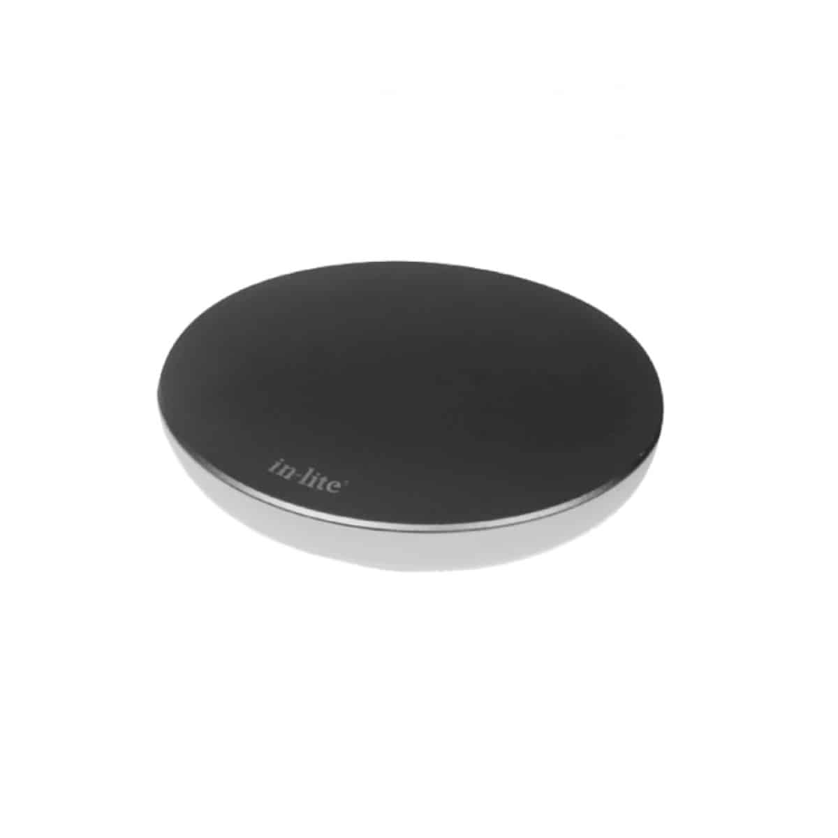 In-Lite SWAY Light Head - Black on a clean white background
