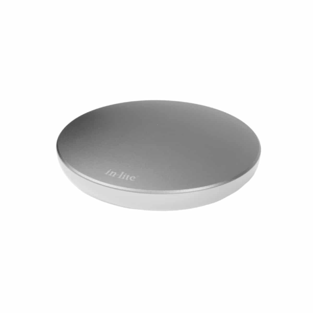In-Lite SWAY Light Head - Pearl Grey on a clean white background