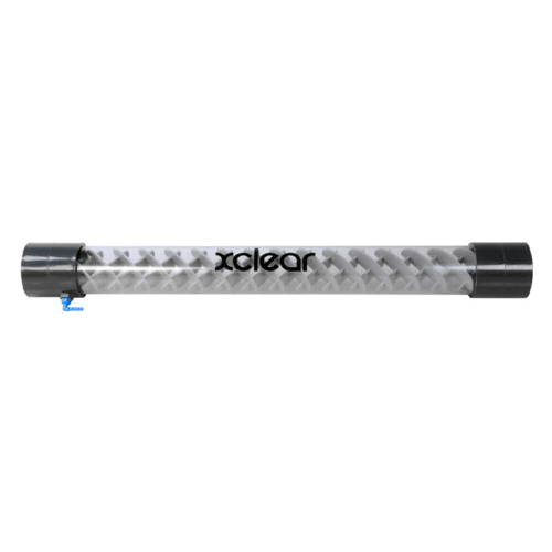Clear Inline Static Mixer for Pond Ozone – 8–20m³/h