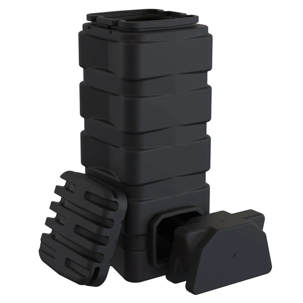 Aquascape Snorkel Vault V2 with reinforced lid and Centipede end cap