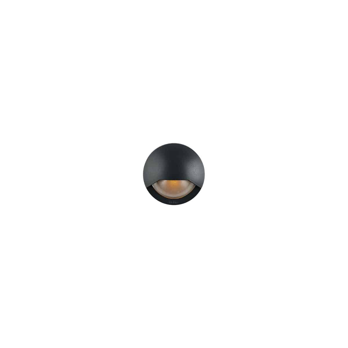 In-Lite BLINK 12V Wall Light Dark Grey on white background
