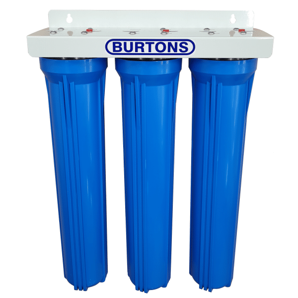 Burtons 20 Inch 3 Stage Pond Dechlorinator with Cartridges
