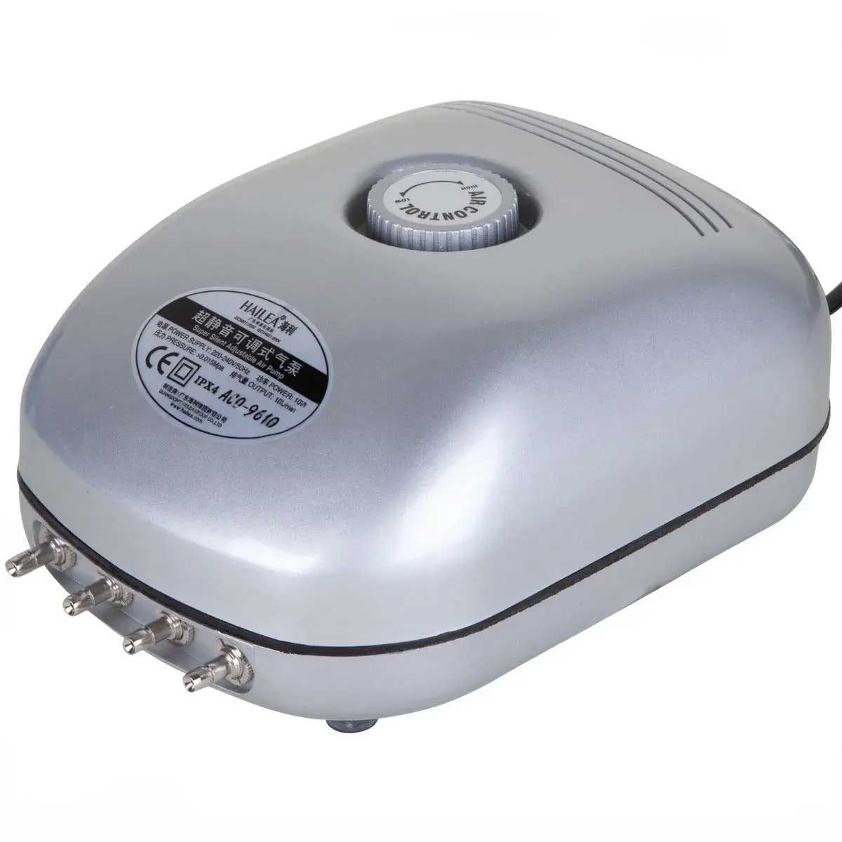 Charles Austen Hailea ACO9610 Air Pump with 4 outlets