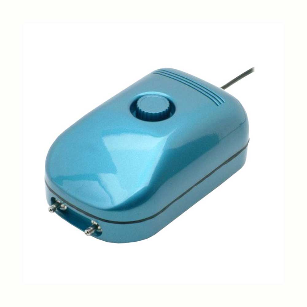 Charles Austen Hailea SS7 Blue Air Pump with 2 outlets