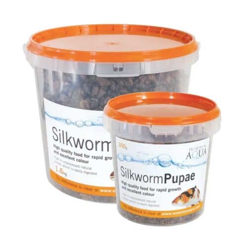 Evolution Aqua Silkworm Pupae high protein koi treats