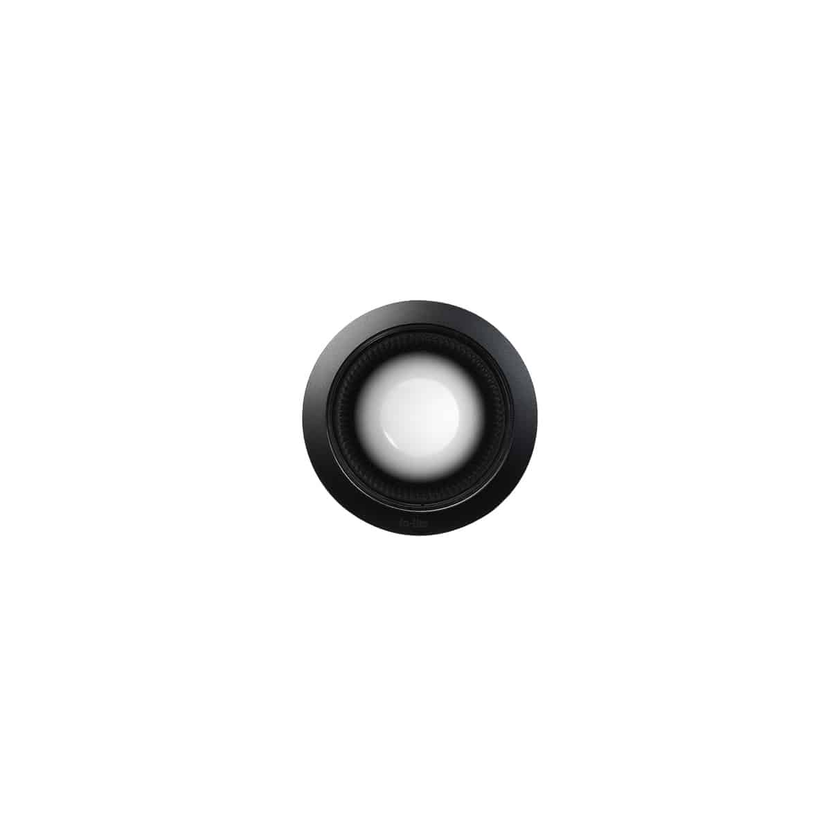 In-Lite DOT 60mm Direct 12V Recessed Path Light Black on white background