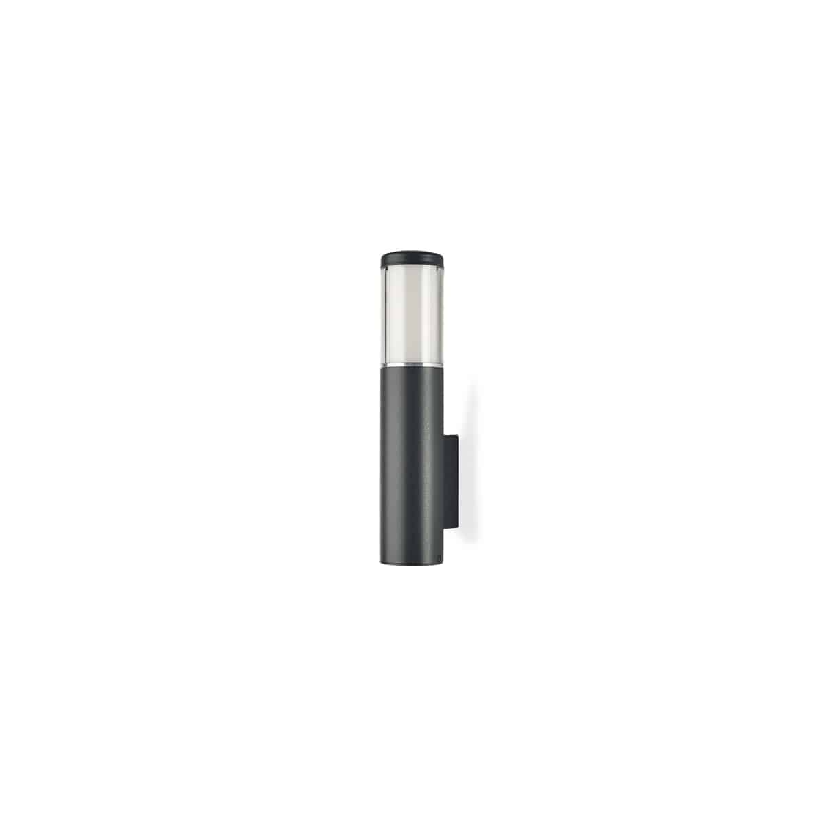 In-Lite LIV WALL 12V Wall Light Dark Grey on white background