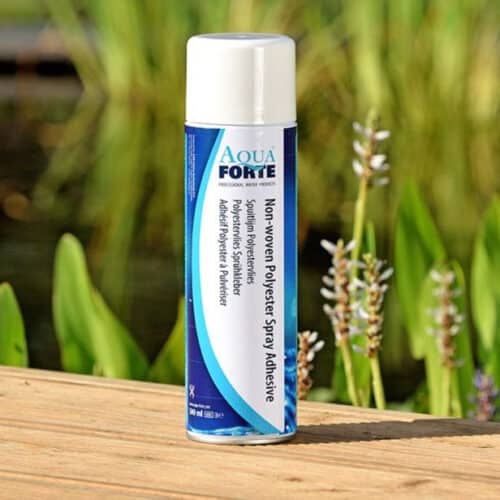 AquaForte X45 spray adhesive for pond liner and underlay