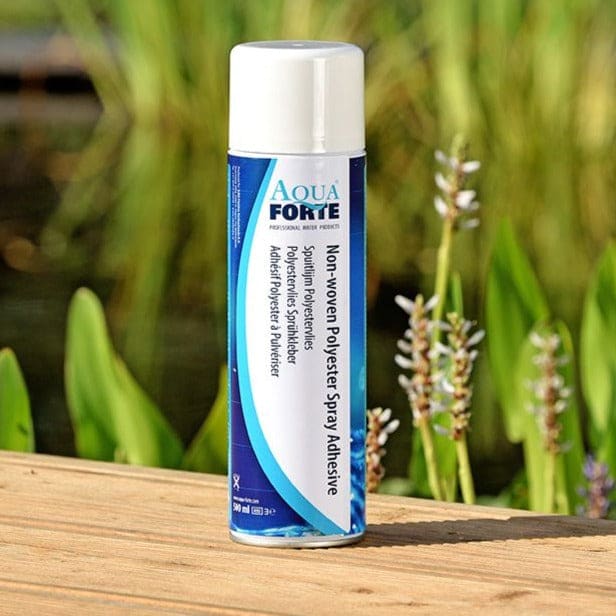 AquaForte X45 spray adhesive for pond liner and underlay