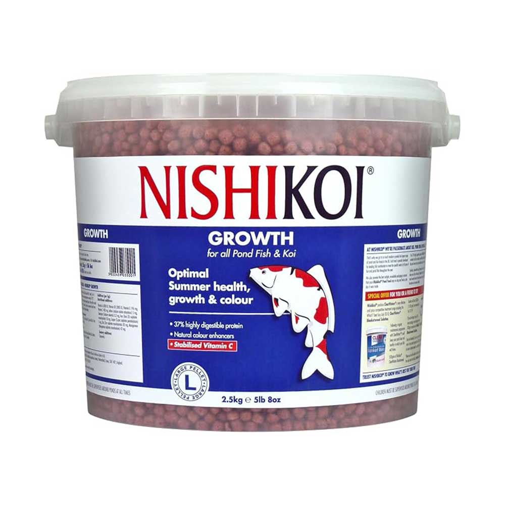 Nishikoi Growth Pellets high protein floating koi food