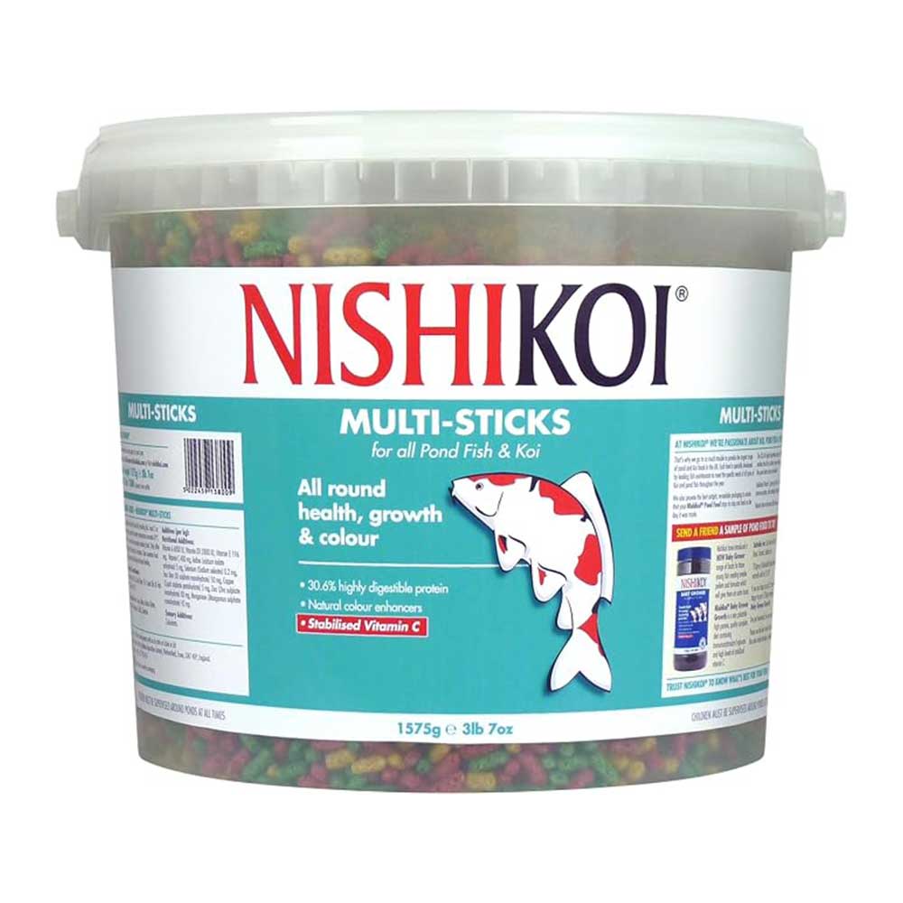 Nishikoi Multi-Sticks floating food for koi and pond fish