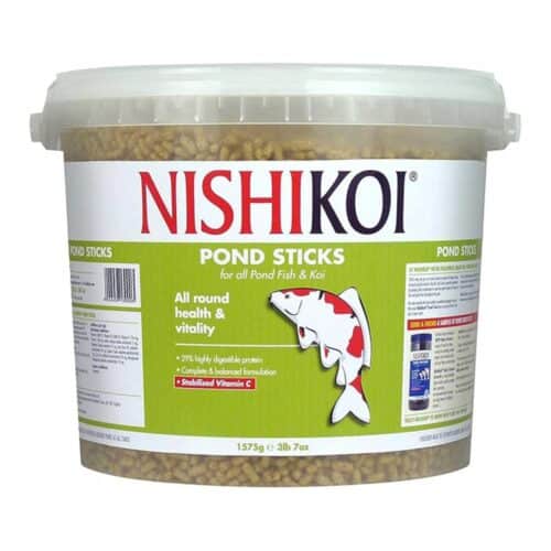 Nishikoi Pond Sticks floating food for koi and pond fish