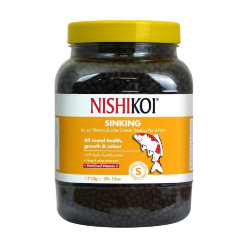 Nishikoi Sinking Food for sturgeon sterlet and bottom-feeding pond fish