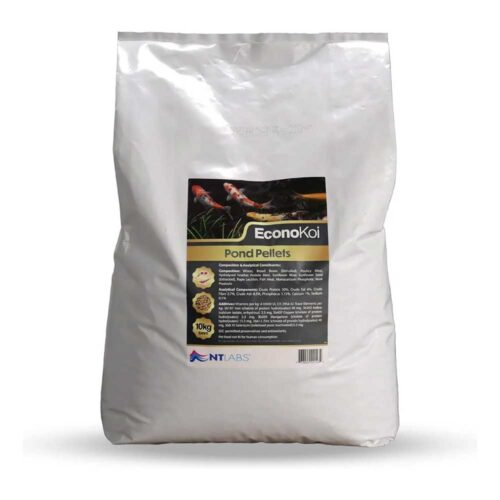 NT Labs EconoKoi Pond Pellets 10kg 6mm floating koi food