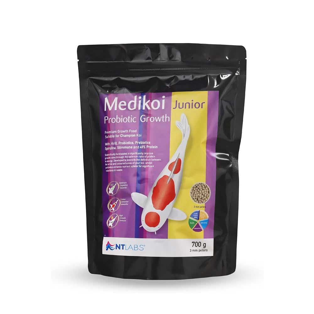 NT Labs Medikoi Probiotic Growth Junior 3mm floating koi pellets