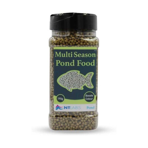 NT Labs Multi-Season Pond Food 3mm floating pellets for koi goldfish and pond fish