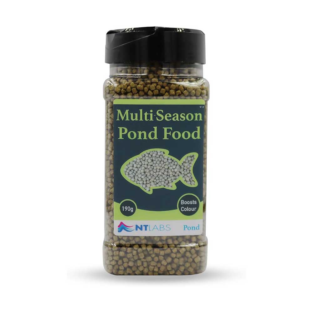 NT Labs Multi-Season Pond Food 3mm floating pellets for koi goldfish and pond fish