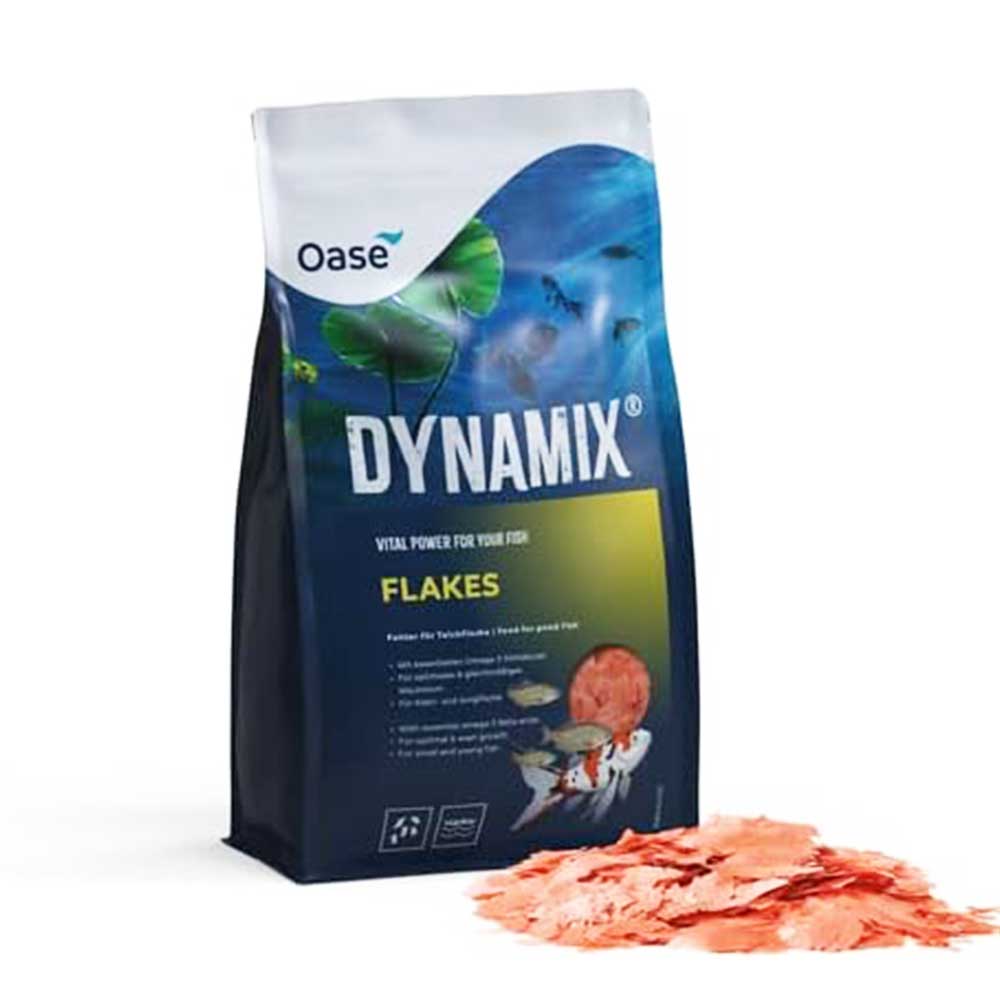 Oase DYNAMIX Flakes Young Fish 1L pond fish food