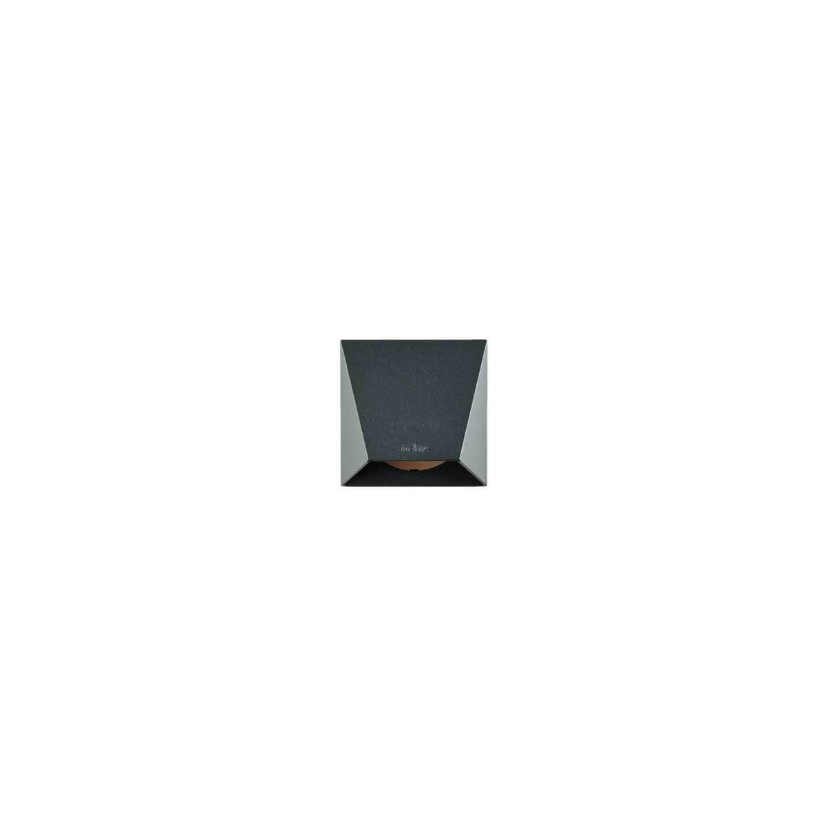 In-Lite WEDGE 12V Wall Light Dark Grey on white background