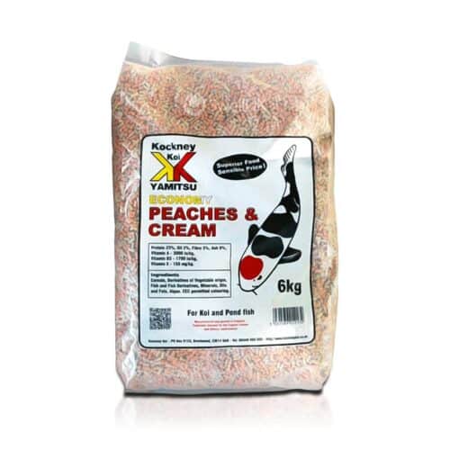 Yamitsu Economy Peaches & Cream 6kg floating pond fish sticks