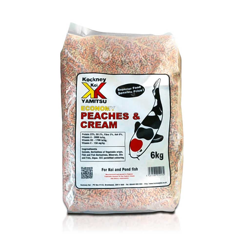 Yamitsu Economy Peaches & Cream 6kg floating pond fish sticks