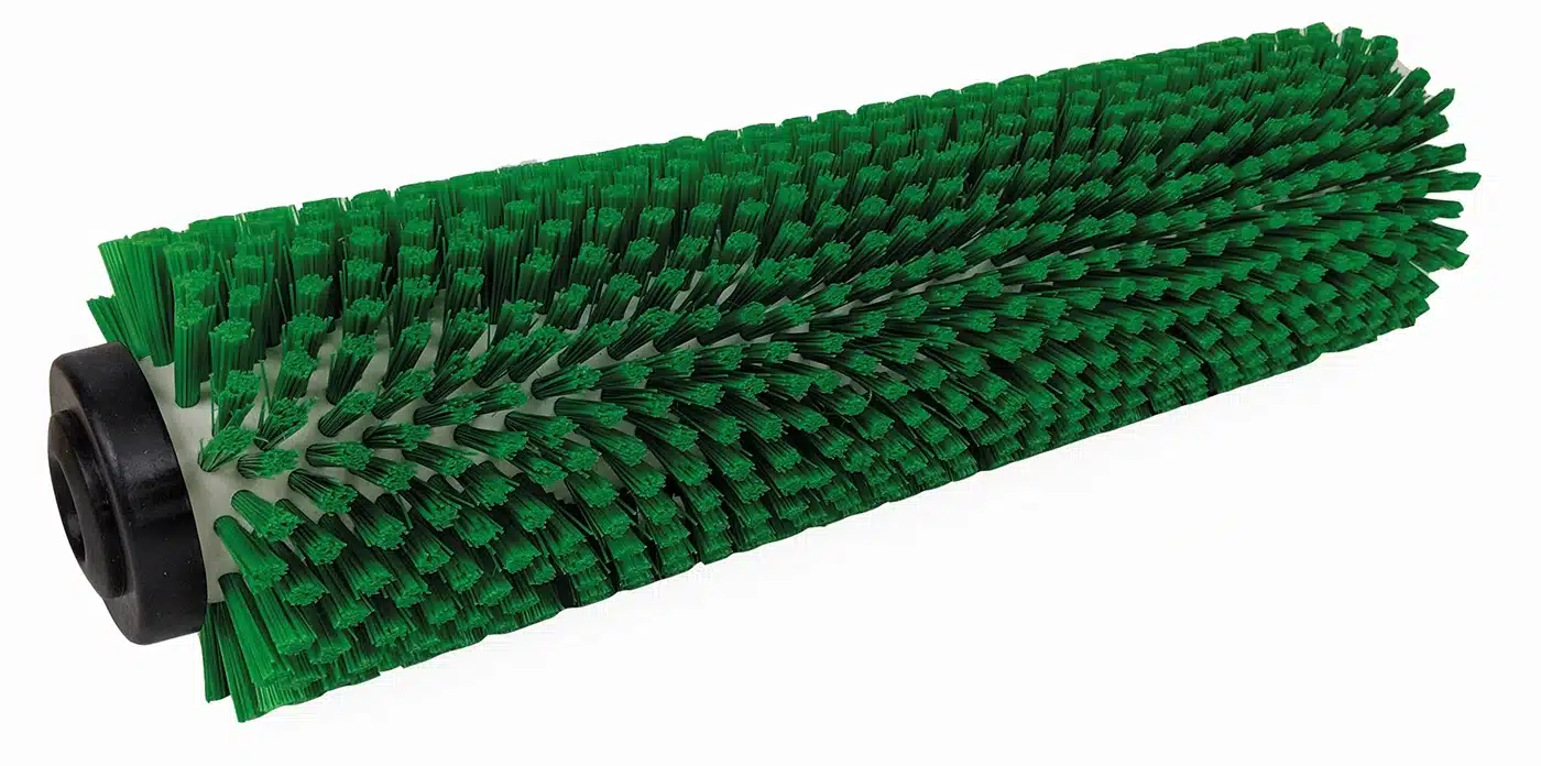 Rössle BISAM 44 green very-hard roller brush BISAM1007