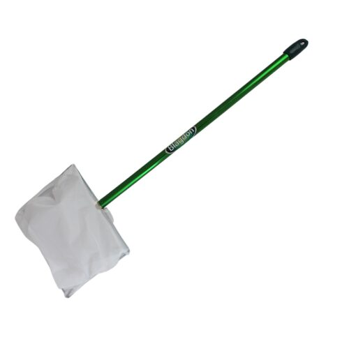 Blagdon fine mesh cleaning net with 20 x 15cm head and 46cm metal handle