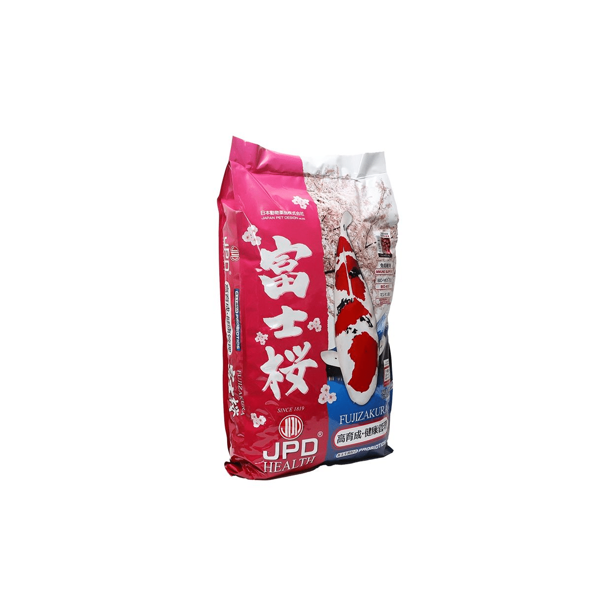 JPD Fujizakura Health immune support koi food with probiotics and beta glucan
