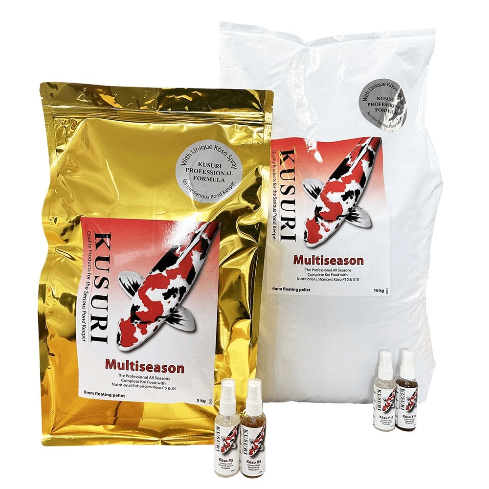 Kusuri Multiseason With Koso P all season koi food with advanced digestive support