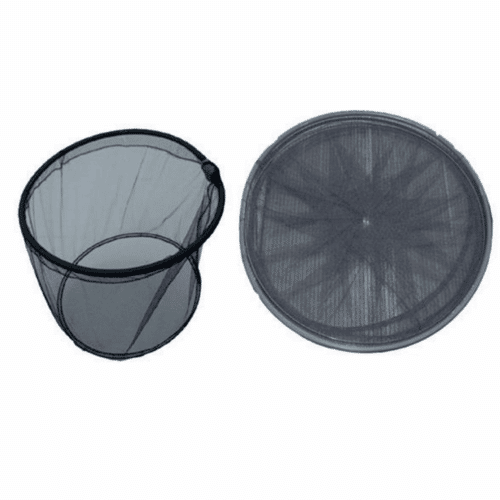 Norfine floating inspection net shown beside its included cover