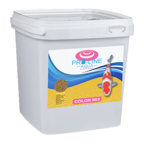 Pro Line Aqua Top Color koi food pellets for enhancing koi colour and improving pond fish health