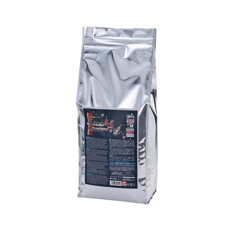 Saki-Hikari Deep Red koi food with Spirulina and Hikari-Germ probiotics