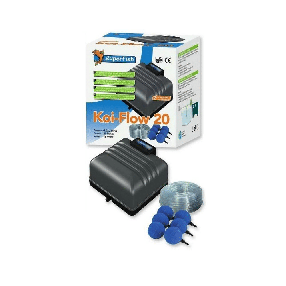 SuperFish Koi-Flow 20 Professional Aeration Set