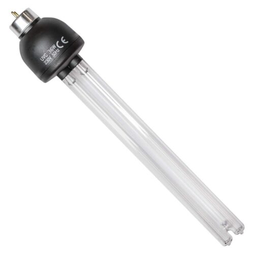 Cloverleaf SmartStart 36W replacement UV bulb and integrated ballast on white
