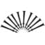 Black Kockney Koi replacement fixing pegs for pond cover netting