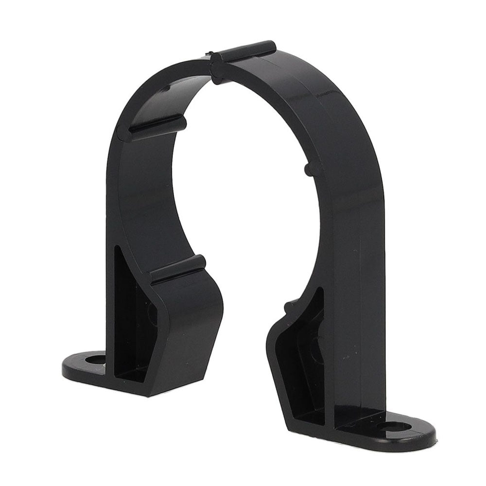 Kockney Koi black solvent-weld pipe saddle clip