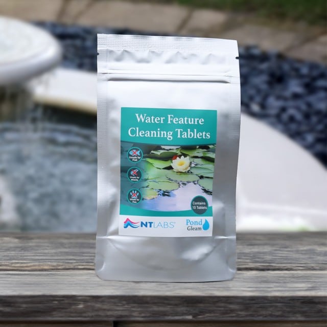 NT Labs Gleam water feature cleaning tablets ten tablet pack