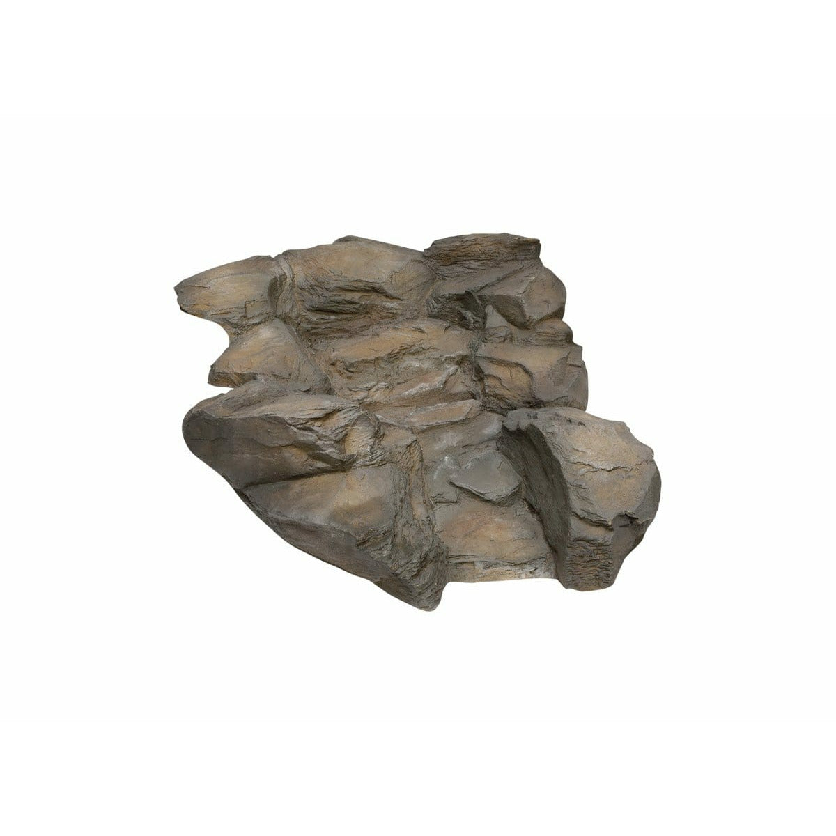 Oase Caucasus grey preformed pond watercourse with a natural rock finish